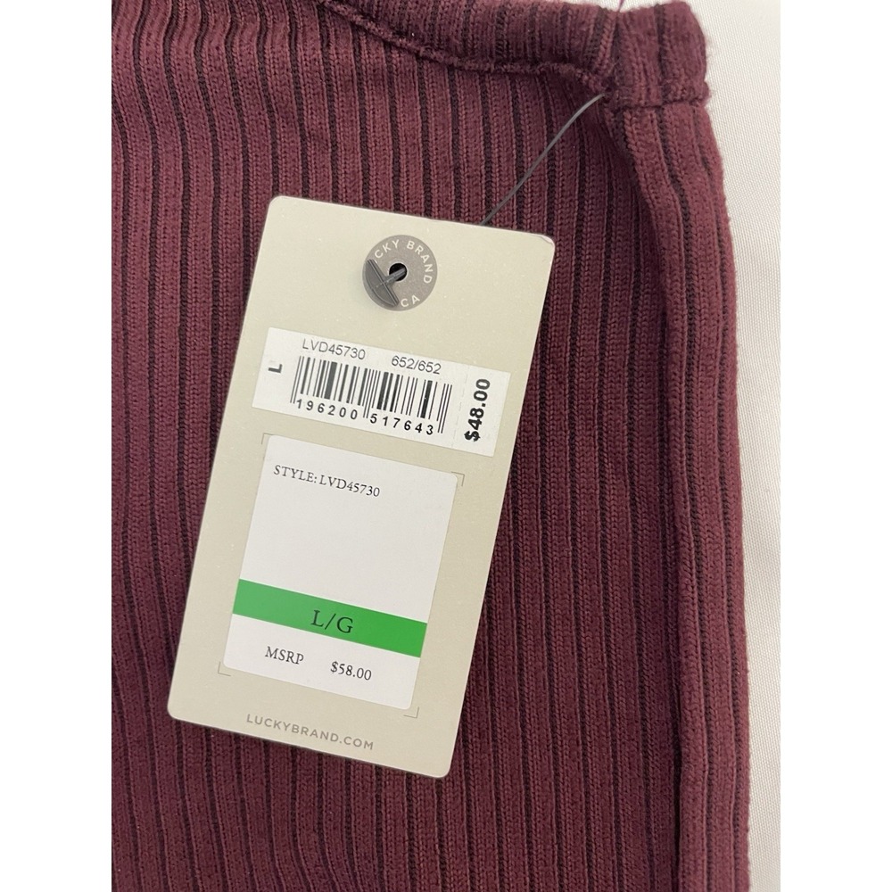 Lucky Brand Tank Top Womens Large Sleeveless Stretch New - Picture 4 of 6